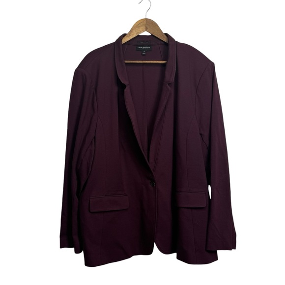Lane Bryant the Bryant Blazer Purple 28 - Picture 1 of 8
